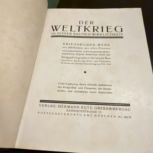 Der weltkrieg in seiner - der,