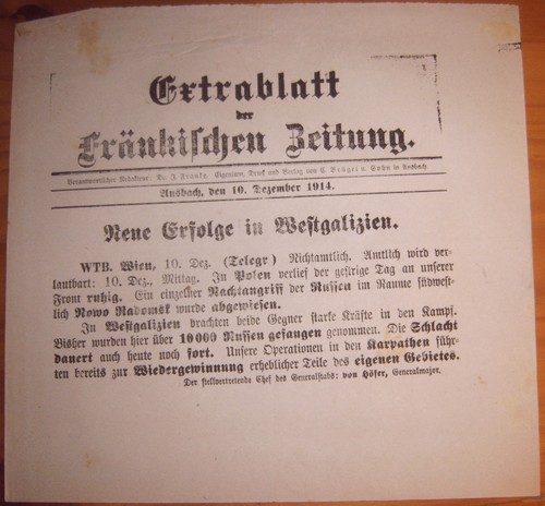 Ansbach fränkische zeitung - ansbach, fränkische-zeitung