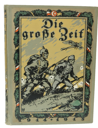 Altes buch die große zeit - buch,