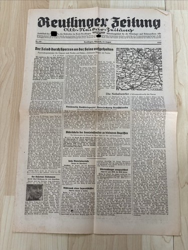 Reutlinger zeitung 1944 - reutlinger,